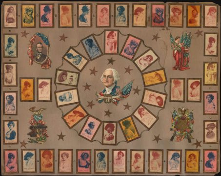 1920 Folk Art Board Cigarette Silk Actress Portraits