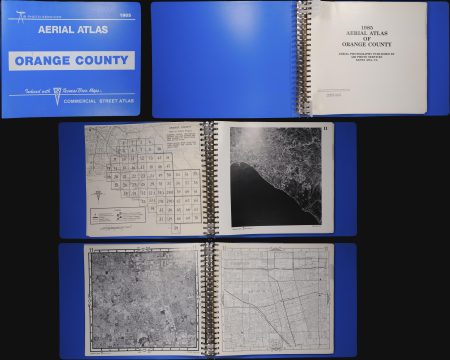 1985 Air Photo Services / Thomas Bros. Aerial Atlas of Orange County, California