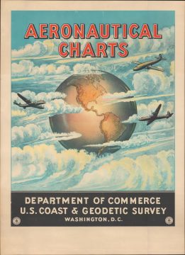 1959 U.S. Coast and Geodetic Survey Advertisement for Aeronautical Charts