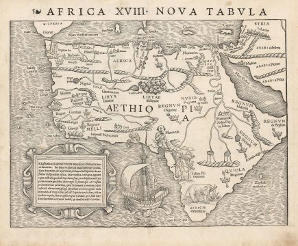 1540 Munster Map of Africa - FIRST EDITION / FIRST STATE!
