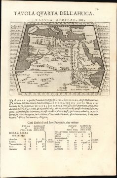 1596/ 1598 Giovanni Antonio Magini / Ptolemy maps of Africa and Asia Minor