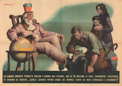 1944 Coscia Anti-American Fascist Propaganda, World War II