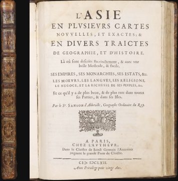 1662 Nicolas Sanson Atlas of Asia