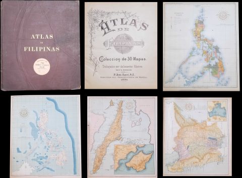 1900 Algué Atlas of the Philippine Islands (Philippines)