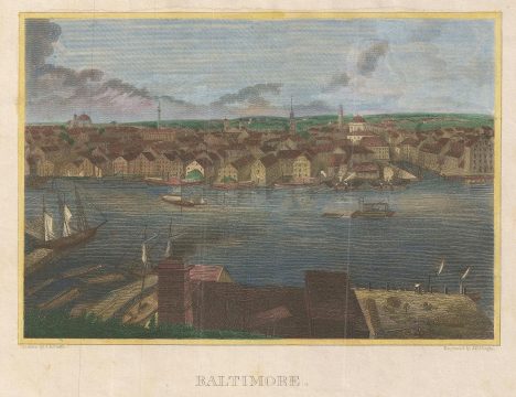 1828 Smith View of Baltimore, Maryland