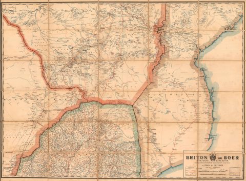 1901 Wood and Ortlepp Map of the Northern Transvaal