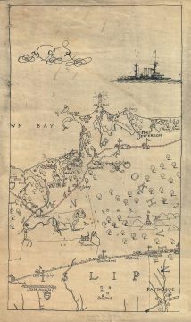 1940s Manuscript Map of Brookhaven and Smithtown, New York