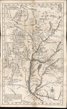 1733 Petroschi / Lozano / Dávila Jesuit Map of Paraguay, Uruguay, and Chaco