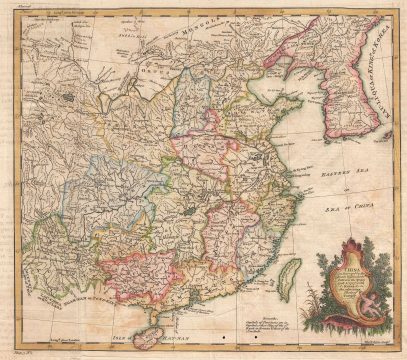 1747 Kitchin Map of China