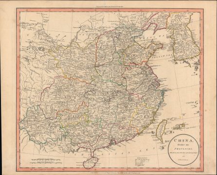 1811 Russell Map of China
