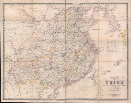 1841 Wyld Map of China (First Opium War)