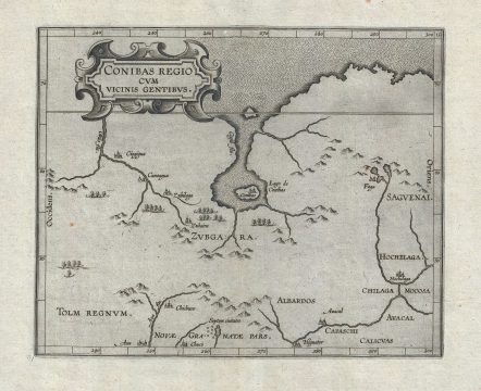 1597 Wytfiet Map of Northern Canada (first specific map of central Canada)