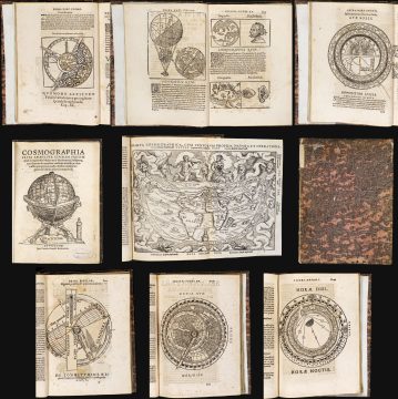 1564 Gemma Frisius edition of Peter Apian's Introduction to Cosmography
