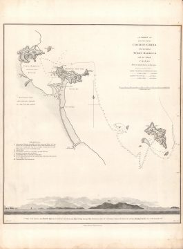 1793 Barrow / Parish Chart of Turon (Da Nang) Harbor and Environs, Vietnam