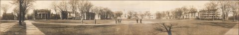 1913 Panoramic Photograph of Dartmouth College Green