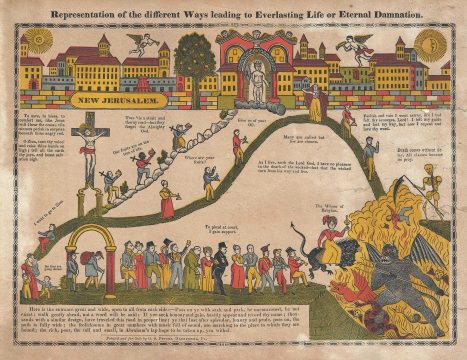 1830 Peters Allegorical Broadside