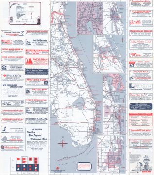 1978 National Survey Map of Florida