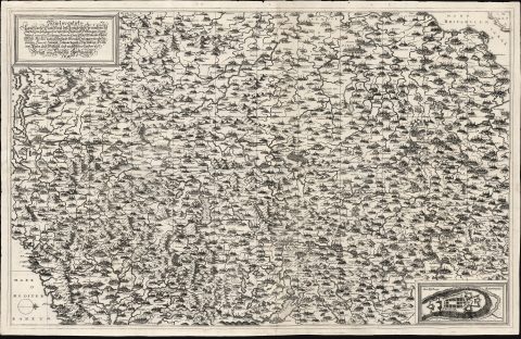 1691 Johann Hoffmann Map of France: Sole Known Proof State Example
