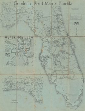 1920 Goodrich Road Map of Florida