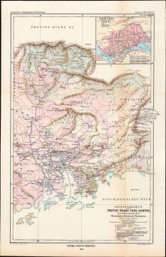 1878 Overview of German Mission Stations in Guangdong Province, China