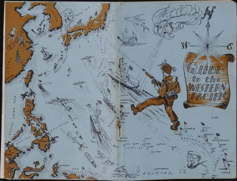 1944 U.S. Navy Guide to the Western Pacific with Pictorial Maps