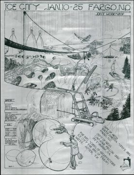 1972 Ice City Joint Conference Broadside Poster