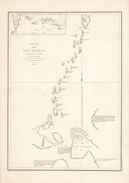 1788 La Perouse Map of the Kuril Islands