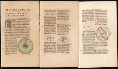 1659 Blaeu Introduction to Cosmography, with Celestial Charts