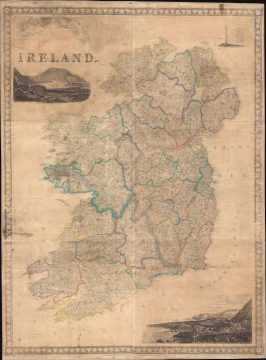 1846 Wyld Map of Ireland