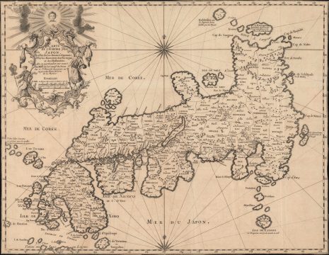 1735 Bellin Map of the Empire of Japan