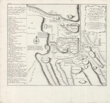 1778 Pococke / Lindeman Map of Jerusalem