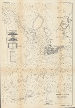 1913 Slattery / Army Corps of Engineers Chart of Key West