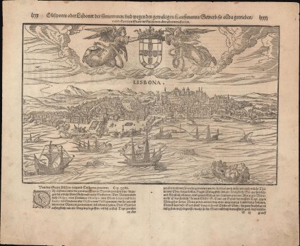 1598 Münster View of Lisbon, Portugal