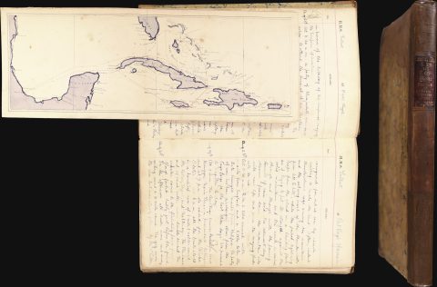 1900 Preston-Thomas Personal Logbook of H.M.S. Talbot, Champion, Minerva