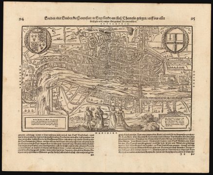 1598 Münster View of London, England