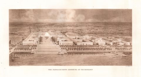 1916 View of the Massachusetts Institute of Technology in Cambridge