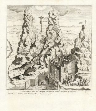 1732 Stocklein View of Mount Horeb and its Vicinity
