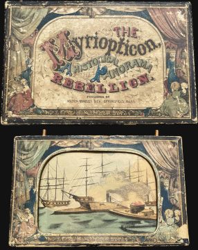 1866 Milton Bradley Rolling Panorama of the History of the American Civil War