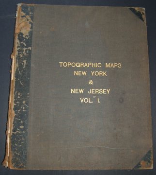1913 U.S.G.S. New York & New Jersey Atlas