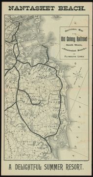 1890 Rand Avery Map of Nantasket Beach, Massachusetts and Vicinity
