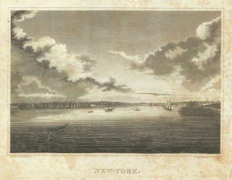 1828 Smith View of New York, New York