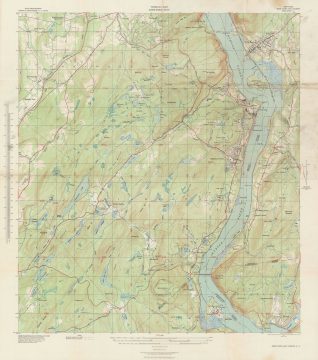 1939 U.S. Army Topo Engineers Map of West Point and Vicinity, New York