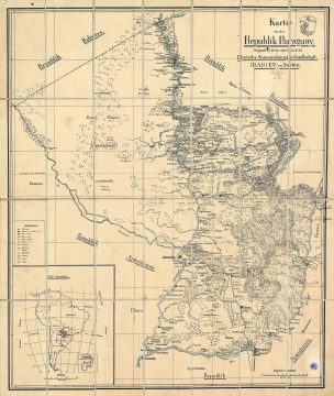 1920 Deutsche Auswanderungs-Gesellschaft Map of Paraguay
