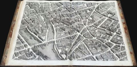 1739 Bretez / Turgot Map of Paris
