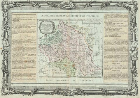 1790 Brion and Desnos Map of Poland and Lithuania