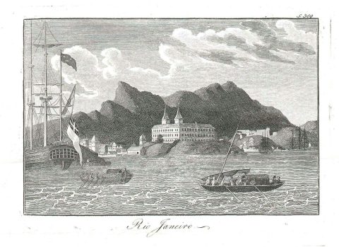 1850 View of Rio de Janeiro, Brazil