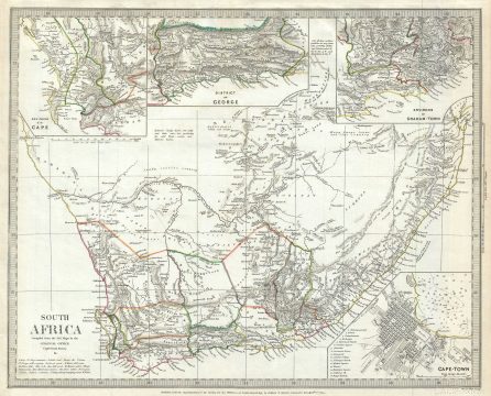 1834 S.D.U.K. Map of Southern Africa
