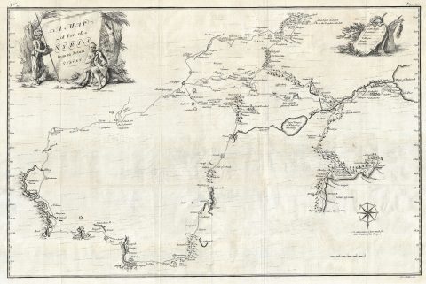 1754 Drummond Map of Northern Syria