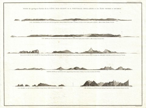 1799 Vancouver Views of Austalia South Coast and New Zealand